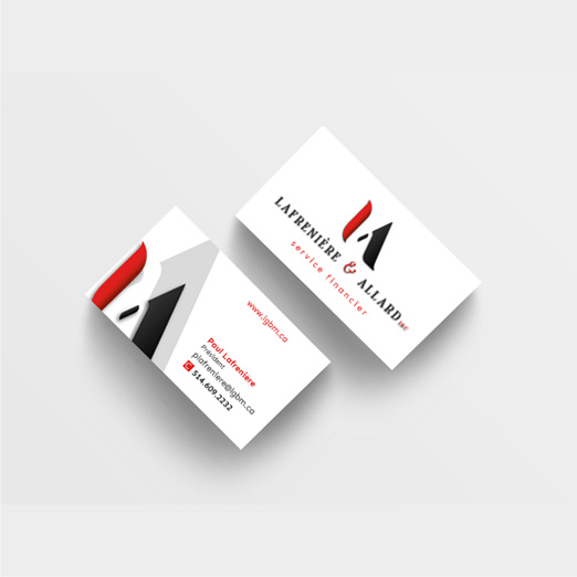 Carte professionnelle Lafrenière & Allard