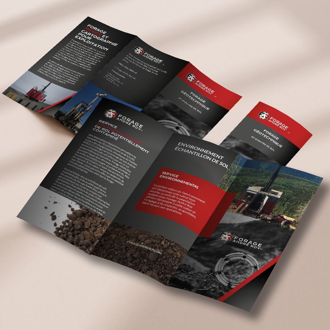 Dépliant Forage André-Roy