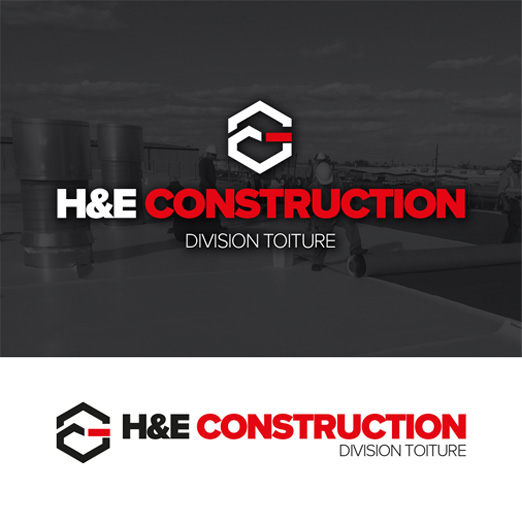 Logo H&E construction