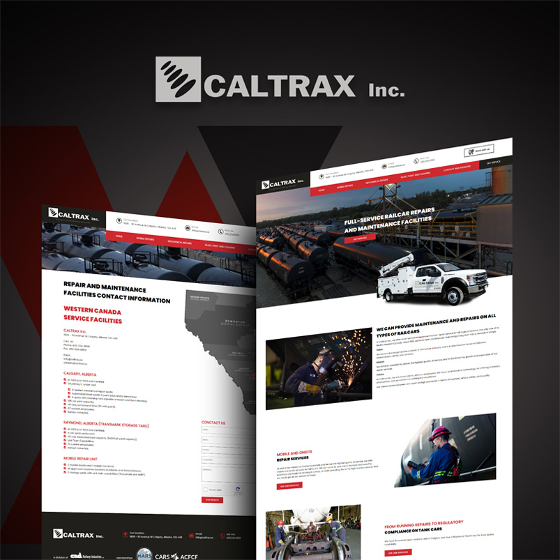 Lien vers https://www.caltrax.ca/